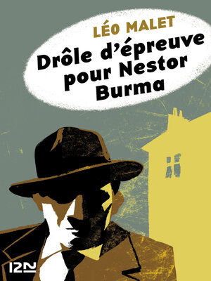 cover image of Drôle d'épreuve pour Nestor Burma
